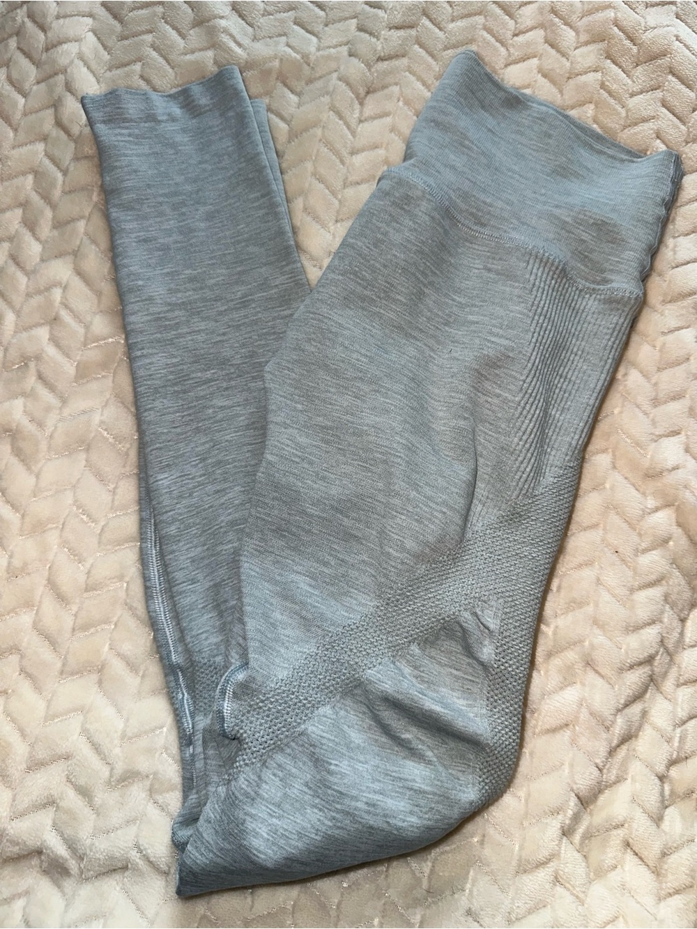 Alphalete Seamless Leggings Teal Size Medium